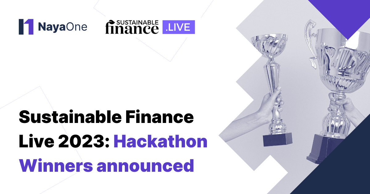 Sustainable Finance Live 2023: Hackathon Winners announced