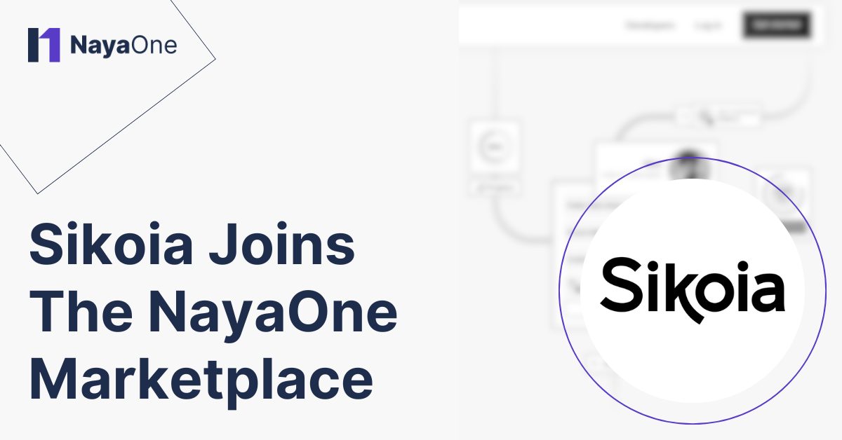 Sikoia Joins the NayaOne Marketplace
