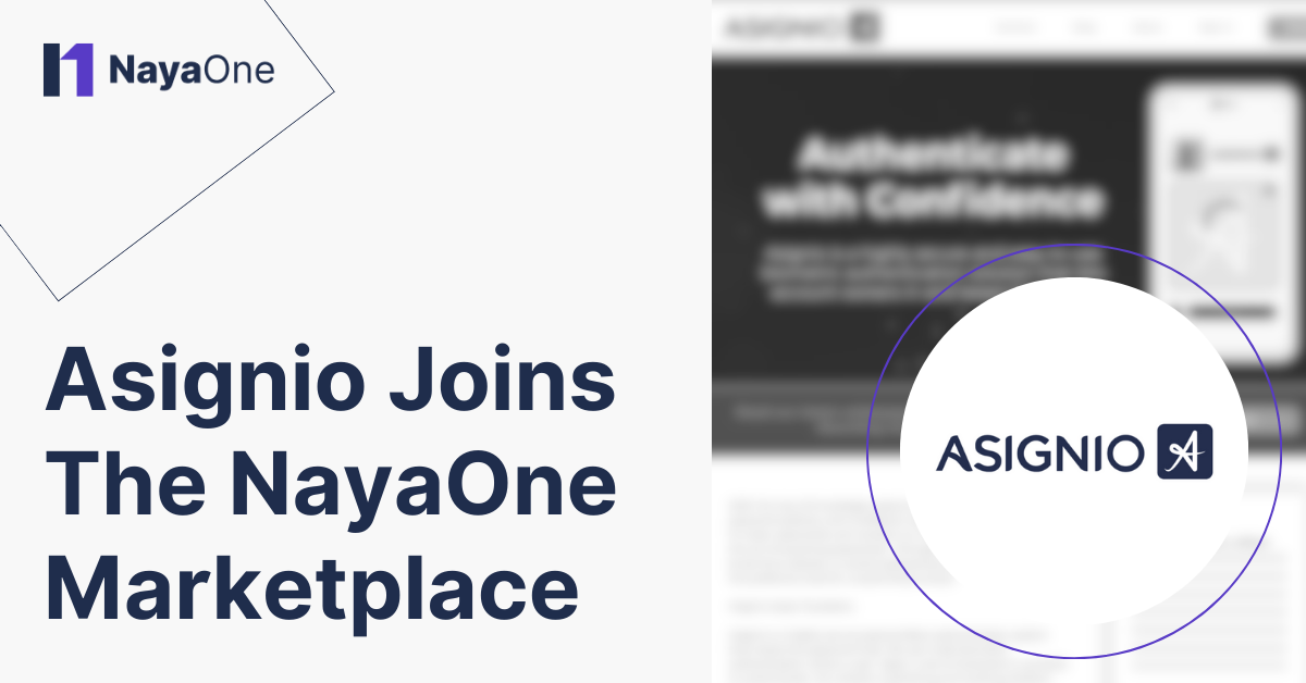 Asignio Joins The NayaOne Marketplace
