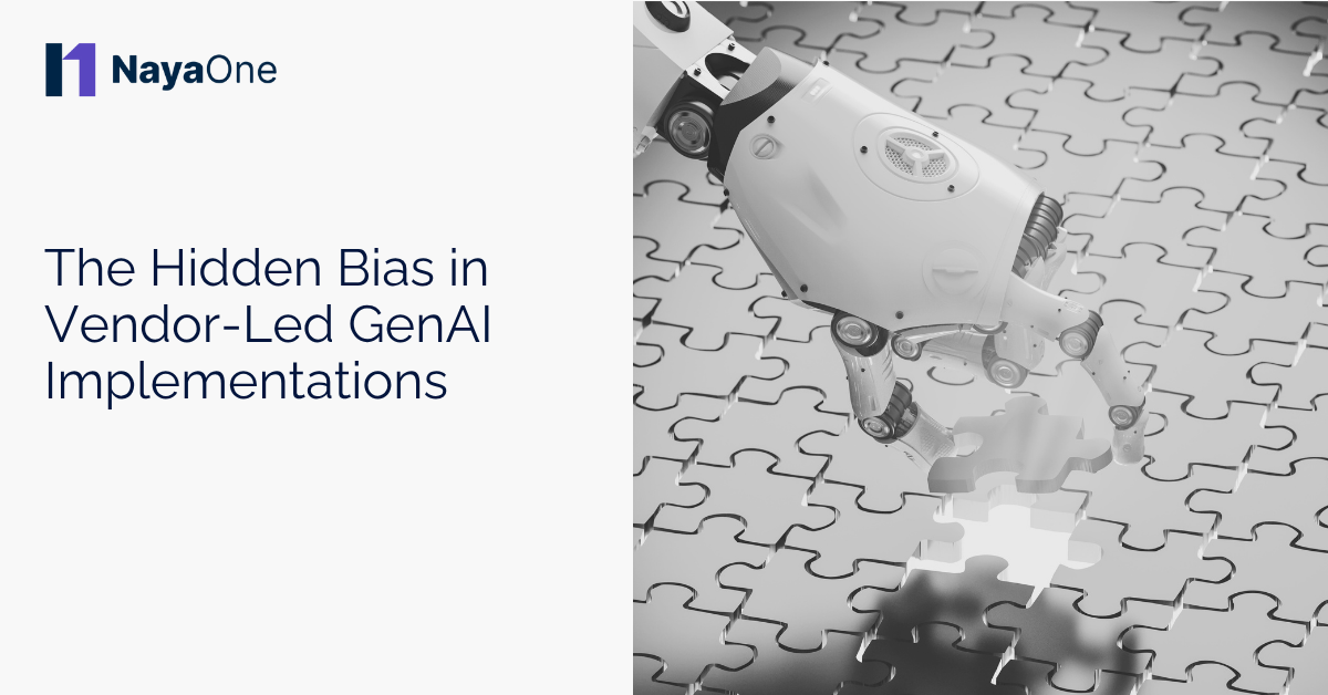 Vendor-Led GenAI Implementations