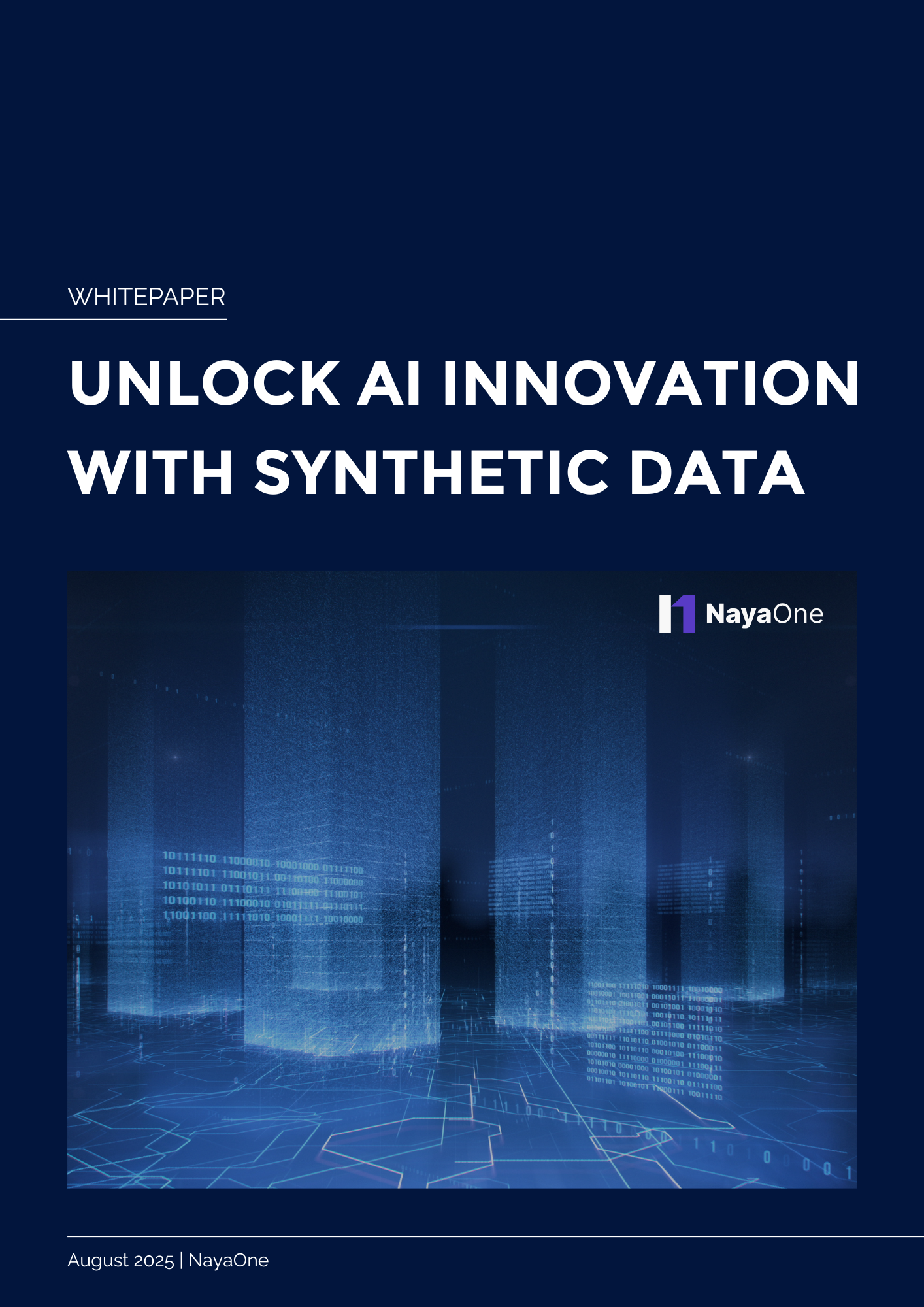 Unlock AI Innovation With Synthetic Data