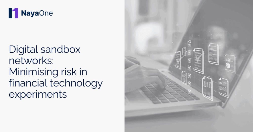 Digital sandbox networks Minimising risk in financial technology experiments
