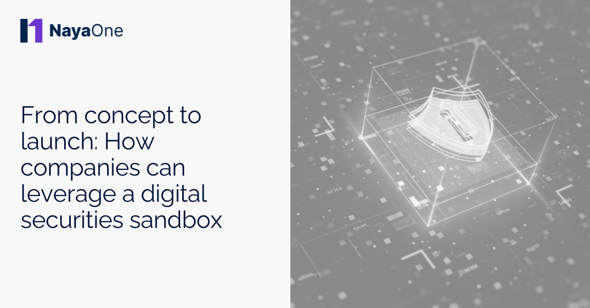 From concept to launch How companies can leverage a digital securities sandbox