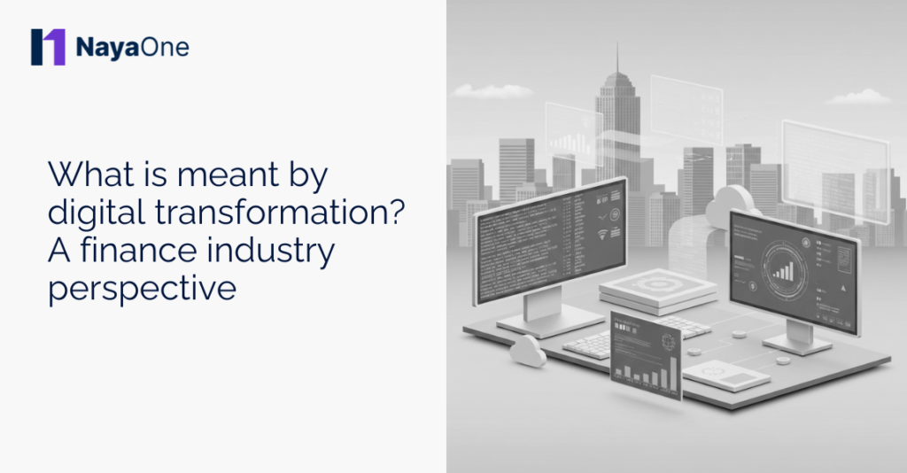 What is meant by digital transformation